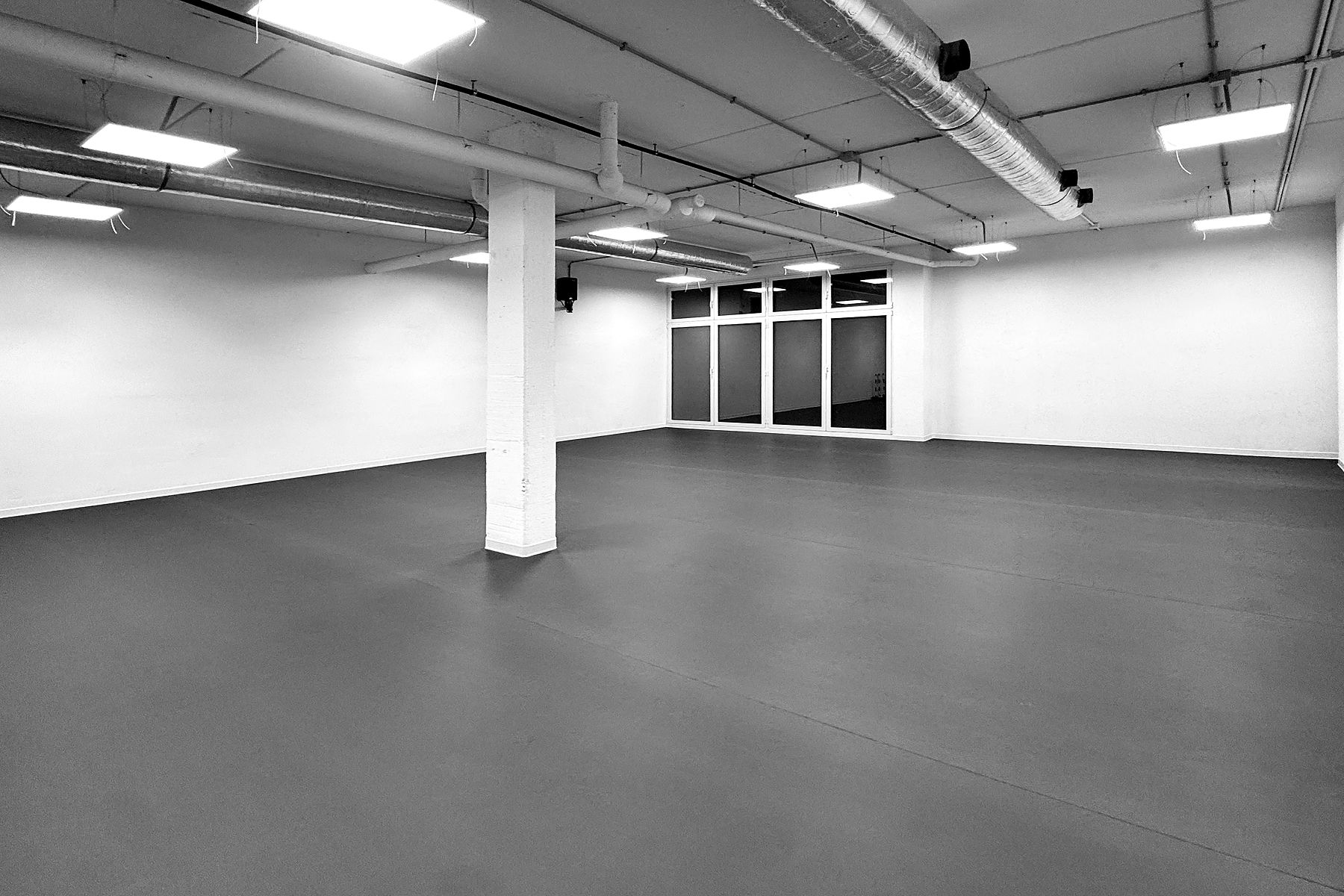 La Sala 5: una pianta ampia